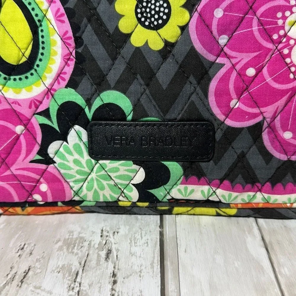 Vera Bradley Pink Orange Multicolor Floral‎ Laptop Sleeve